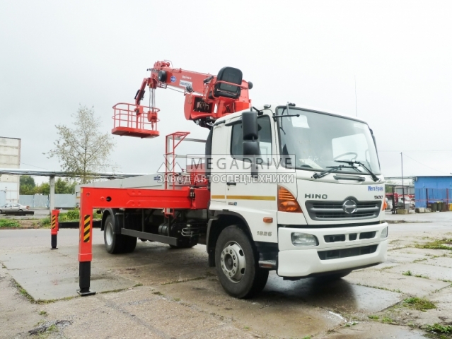Манипулятор Kanglim KS1256 GII на шасси Hino 500