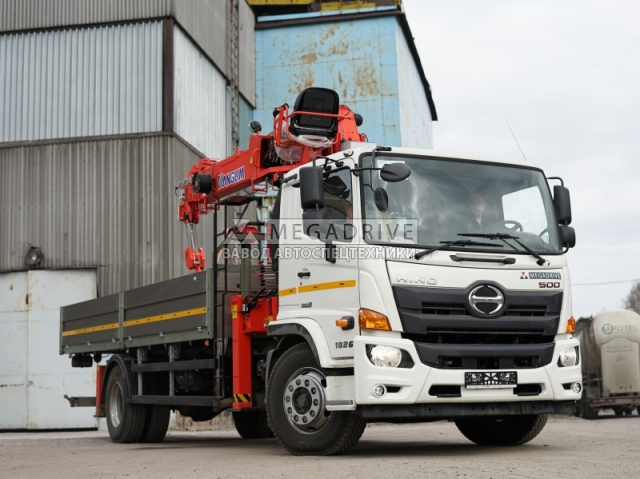 Манипулятор Kanglim KS1256 GII на шасси Hino 500