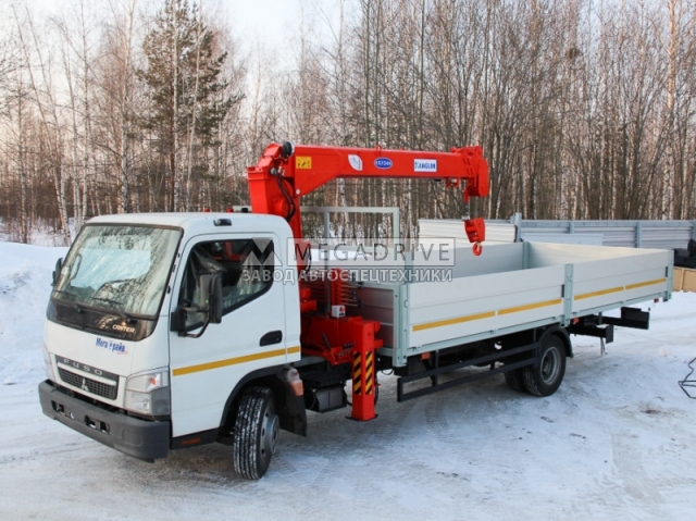 Манипулятор KANGLIM KS734 на шасси FUSO Canter