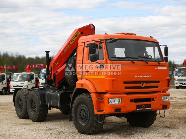 Манипулятор PALFINGER PK 18500 на шасси КАМАЗ 5350