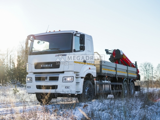 Манипулятор Palfinger PK 21.501 на шасси КАМАЗ-65207