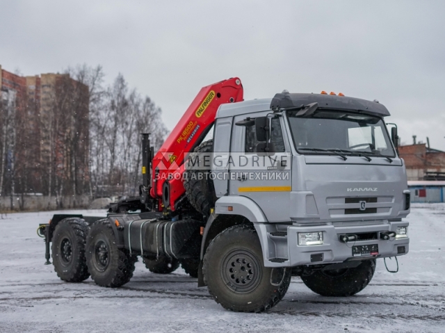 Манипулятор Palfinger PK18500 на шасси КАМАЗ-43118
