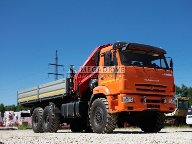 Манипулятор Palfinger PK23500 на шасси КАМАЗ-43118