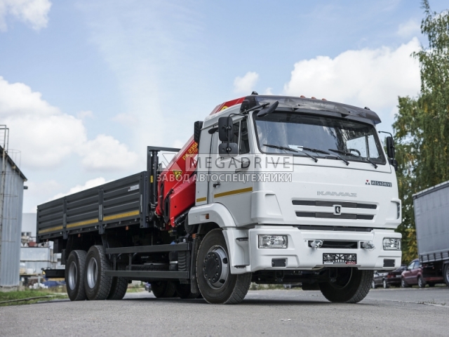 Манипулятор Palfinger PK23500 на шасси КАМАЗ-65117