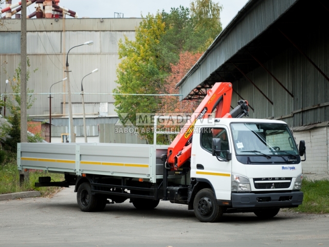 Манипулятор PALFINGER PK6500 A на шасси FUSO Canter