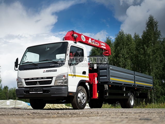 Манипулятор UNIC 374 на шасси Fuso Canter