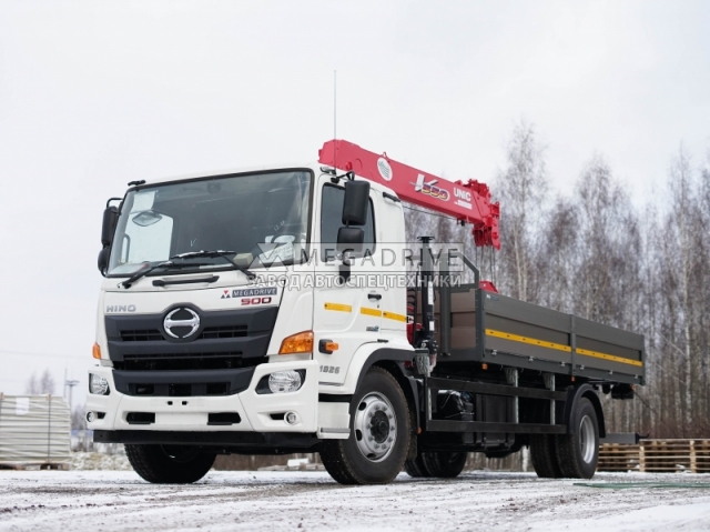 Манипулятор UNIC 554 на шасси HINO 500