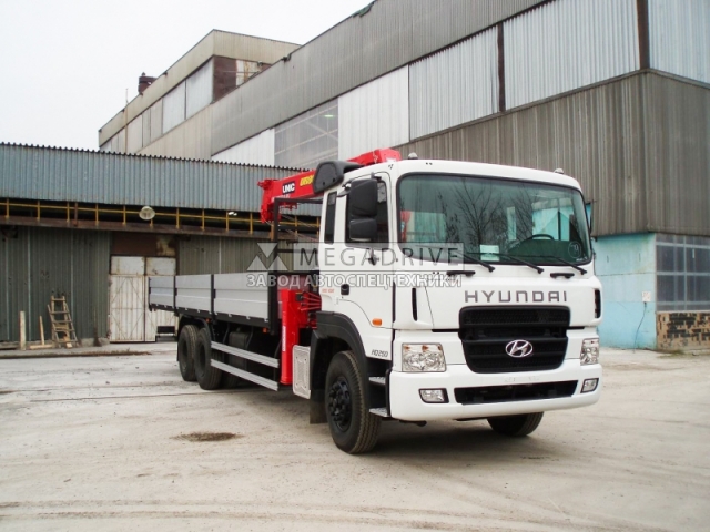 Манипулятор UNIC 804 на шасси Hyundai HD-250