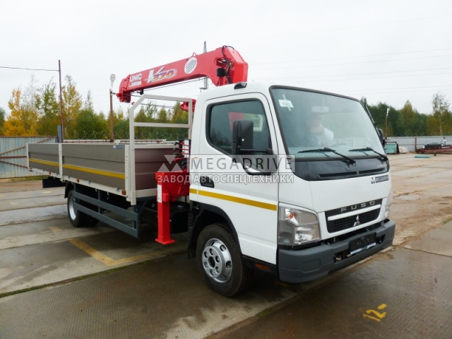 Манипулятор UNIC URV 374 на шасси Fuso FE85