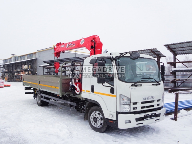 Манипулятор UNIC URV-554 на шасси Isuzu FSR90