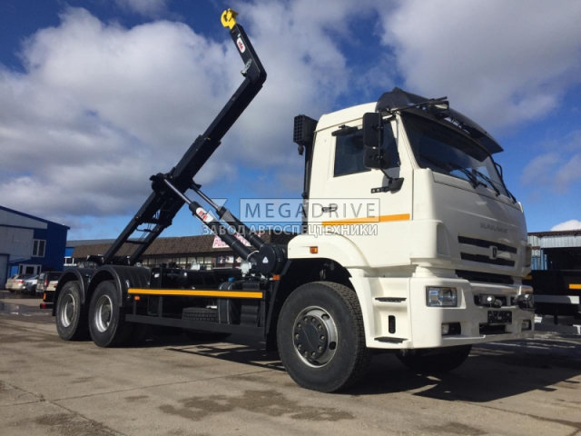 Мультилифт HYVA 20-57S на шасси КАМАЗ 6520